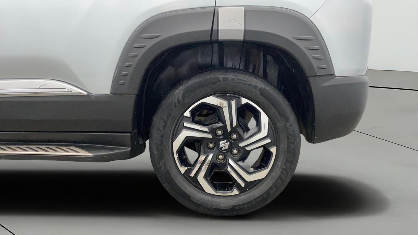 2023 Maruti BREZZA ZXI + SMART HYBRID, Petrol, Manual, 51,975 km, Left Rear Wheel