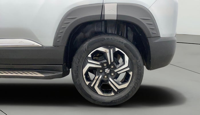 2023 Maruti BREZZA ZXI + SMART HYBRID, Petrol, Manual, 51,975 km, Left Rear Wheel