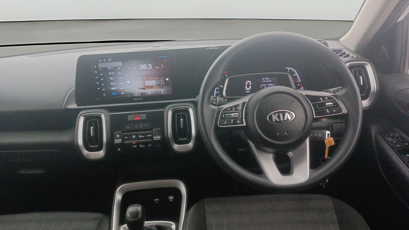2021 KIA SONET HTK PLUS 1.2, Petrol, Manual, 37,870 km, Steering Wheel Close Up