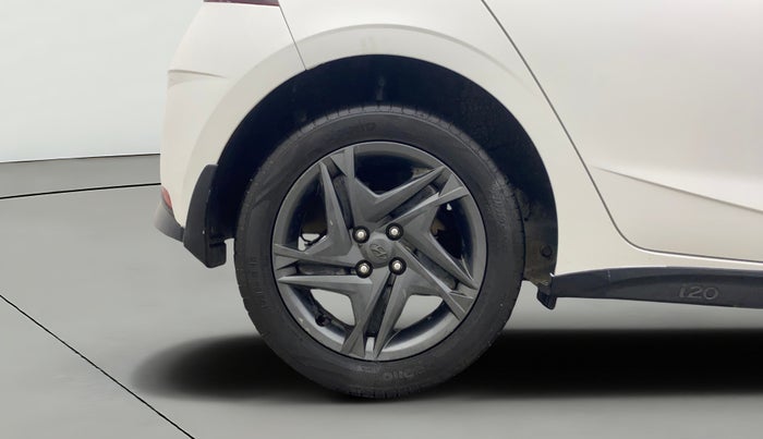 2021 Hyundai NEW I20 SPORTZ 1.0T GDI IMT, Petrol, Manual, 84,622 km, Right Rear Wheel