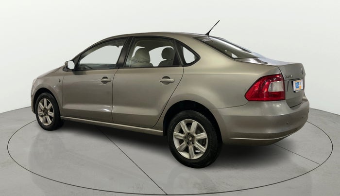 2014 Skoda Rapid AMBITION 1.6 MPI MT PLUS, Petrol, Manual, 61,039 km, Left Back Diagonal