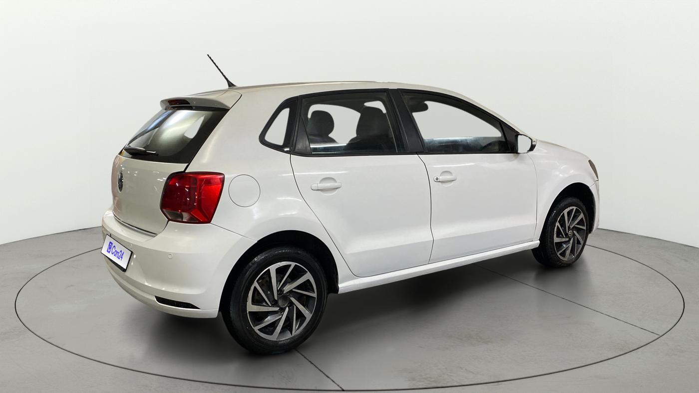 2018 Volkswagen Polo COMFORTLINE 1.0L MPI, Petrol, Manual, 60,082 km, Right Back Diagonal