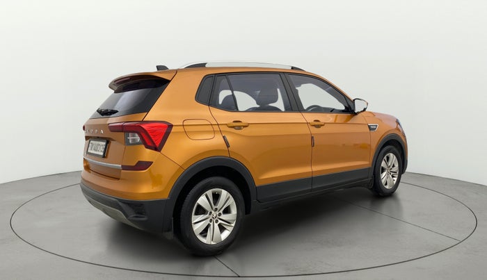 2023 Skoda KUSHAQ AMBITION 1.0L TSI AT, Petrol, Automatic, 30,383 km, Right Back Diagonal