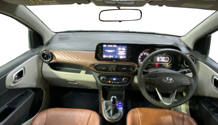 2021 Hyundai AURA SX PLUS 1.2 AMT, Petrol, Automatic, 1,01,354 km, Dashboard
