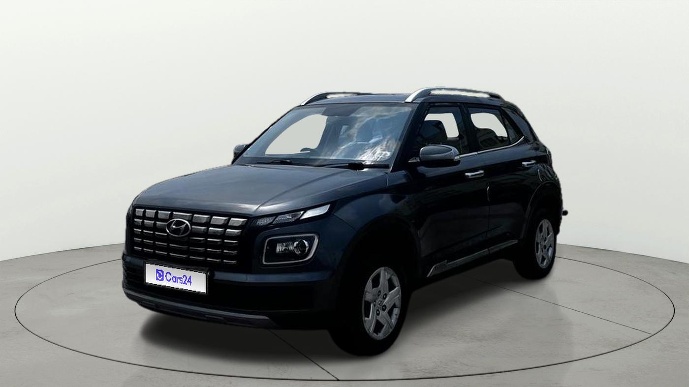 2022 Hyundai VENUE S(O) 1.2, Petrol, Manual, 1,31,745 km, Left Front Diagonal