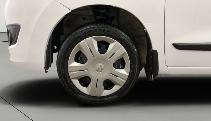 2013 Maruti Wagon R 1.0 VXI, Petrol, Manual, 15,470 km, Left Front Wheel