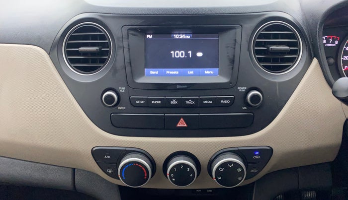 2017 Hyundai Grand i10 SPORTZ 1.2 KAPPA VTVT, Petrol, Manual, 42,795 km, Air Conditioner