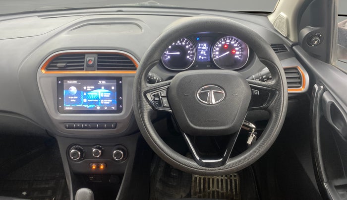 2019 Tata TIAGO NRG PETROL AMT, Petrol, Automatic, 55,602 km, Steering Wheel Close Up