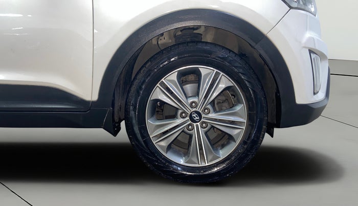 2017 Hyundai Creta SX PLUS AT 1.6 DIESEL, Diesel, Automatic, 92,929 km, Right Front Wheel