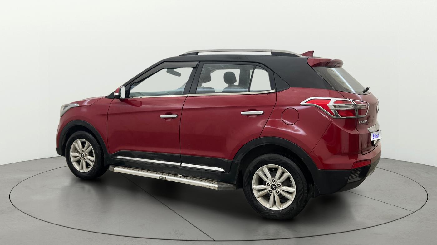 2016 Hyundai Creta SX PLUS 1.6 PETROL, Petrol, Manual, 1,40,317 km, Left Back Diagonal