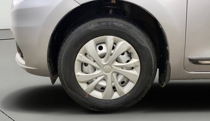 2019 Maruti Dzire LXI, CNG, Manual, 68,600 km, Left Front Wheel