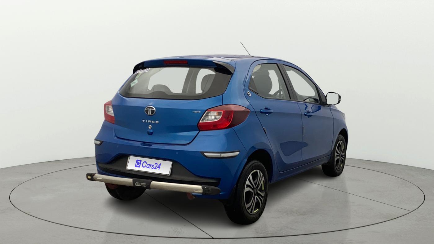 2024 Tata Tiago XT Rhythm CNG, CNG, Manual, 10,513 km, Right Back Diagonal