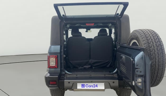 2022 Mahindra Thar LX PETROL HT 4WD AT, Petrol, Automatic, 18,128 km, Boot Door Open
