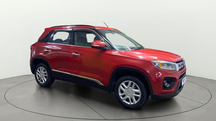2021 Maruti Vitara Brezza VXI, Petrol, Manual, 51,440 km, Right Front Diagonal