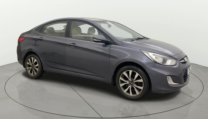 2013 Hyundai Verna FLUIDIC 1.6 VTVT SX, Petrol, Manual, 61,425 km, Right Front Diagonal