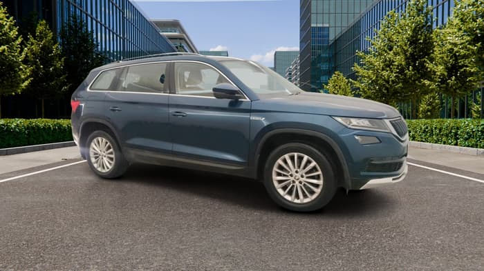2021 Skoda Kodiaq Scout 2.0 TSI AT (4x4), Petrol, Automatic, 80,405 km, Right Front Diagonal