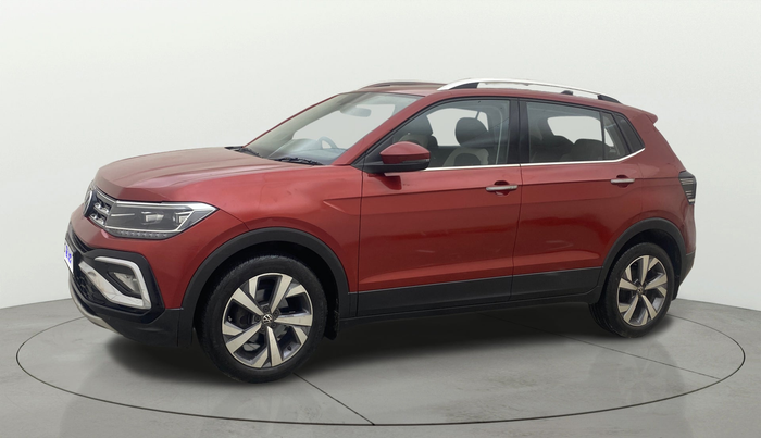 2022 Volkswagen TAIGUN TOPLINE 1.0 TSI AT, Petrol, Automatic, 44,181 km, Left Front Diagonal