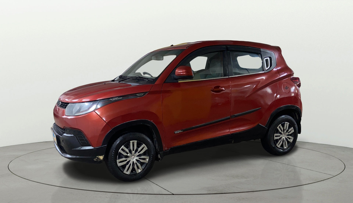 2016 Mahindra Kuv100 K4 6 STR, Petrol, Manual, 53,834 km, Left Front Diagonal
