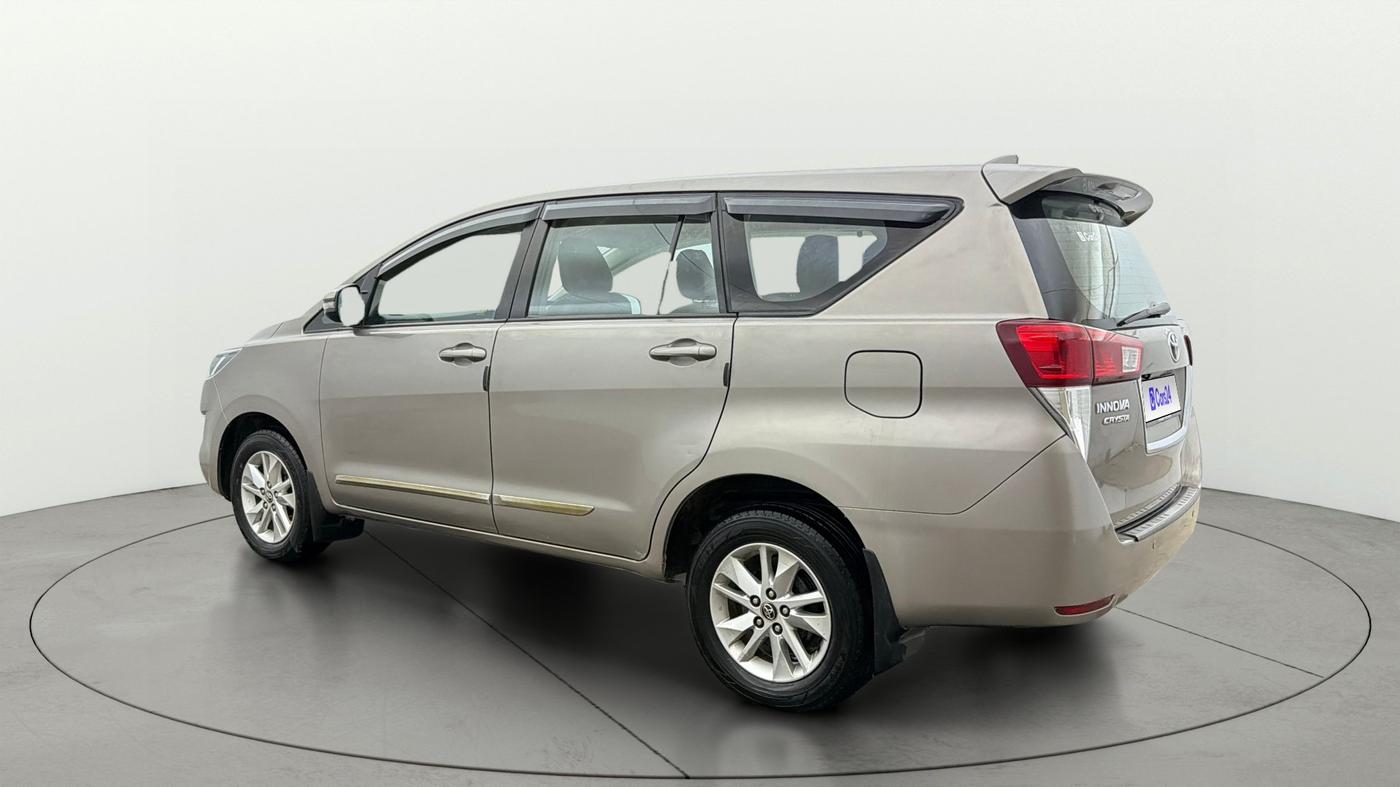 2019 Toyota Innova Crysta 2.7 GX 7 STR MT, Petrol, Manual, 76,419 km, Left Back Diagonal