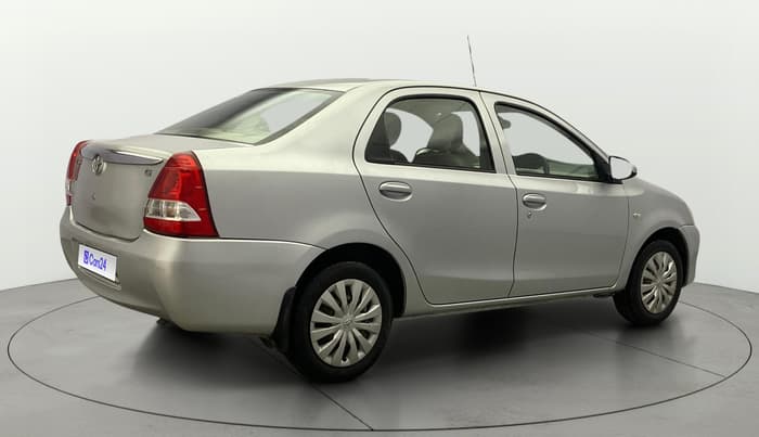 2015 Toyota Etios G, Petrol, Manual, 69,861 km, Right Back Diagonal