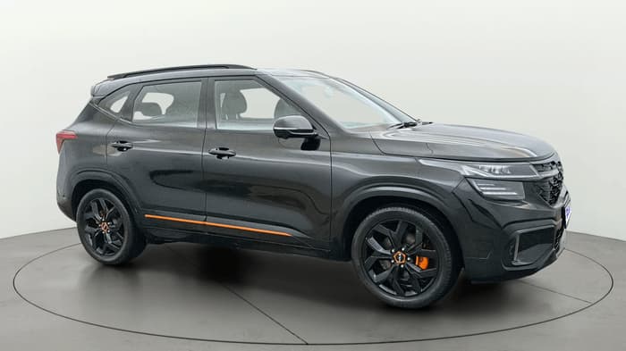 2023 KIA SELTOS  GTX Plus 1.5 Turbo Petrol DCT, Petrol, Automatic, 34,235 km, Right Front Diagonal