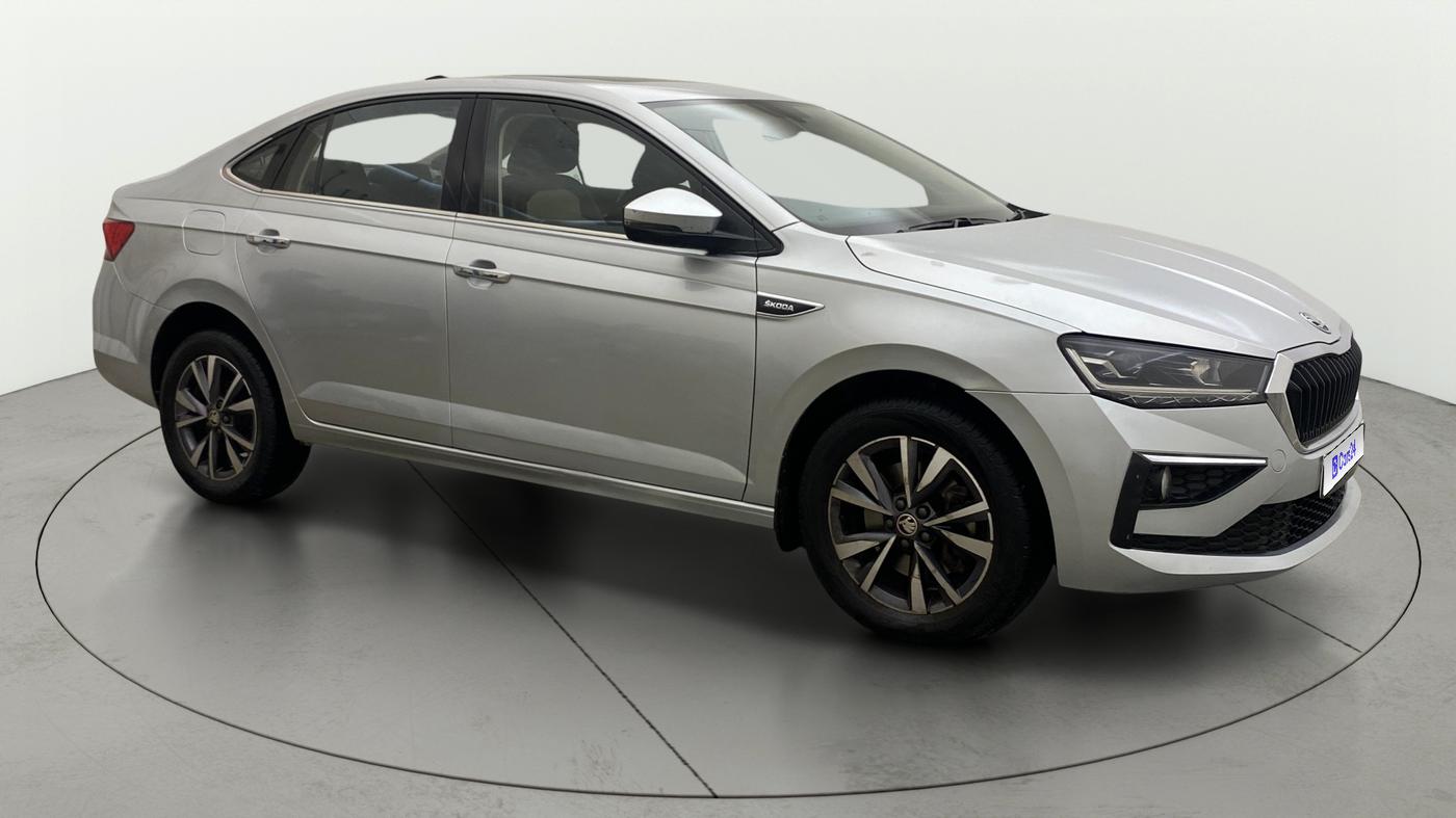2022 Skoda SLAVIA STYLE 1.5L TSI DSG, Petrol, Automatic, 66,460 km, Right Front Diagonal