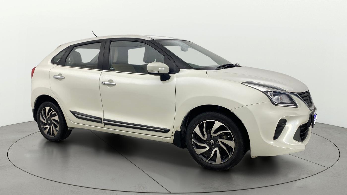 2021 Maruti Baleno ZETA CVT PETROL 1.2, Petrol, Automatic, 62,450 km, Right Front Diagonal