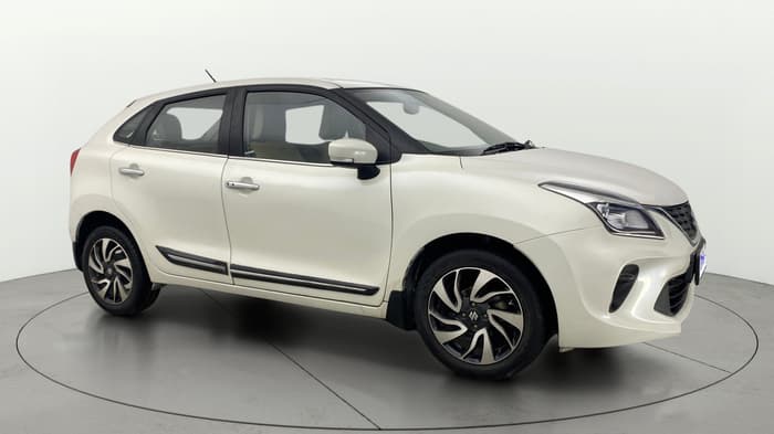 2021 Maruti Baleno ZETA CVT PETROL 1.2, Petrol, Automatic, 62,450 km, Right Front Diagonal
