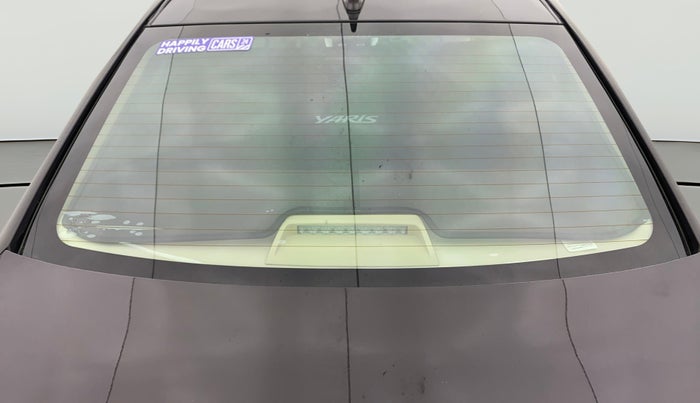 2018 Toyota YARIS VX CVT, Petrol, Automatic, 43,044 km, Rear Windshield