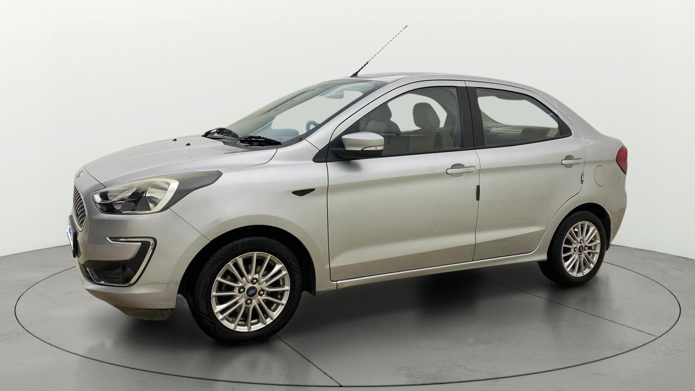 2019 Ford Figo Aspire TITANIUM 1.2 PETROL, CNG, Manual, 1,11,407 km, Left Front Diagonal