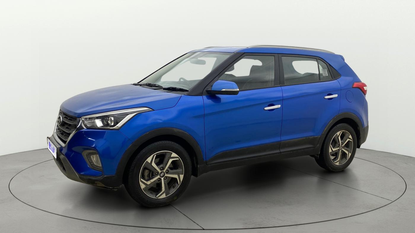 2019 Hyundai Creta SX AT 1.6 PETROL, Petrol, Automatic, 66,033 km, Left Front Diagonal