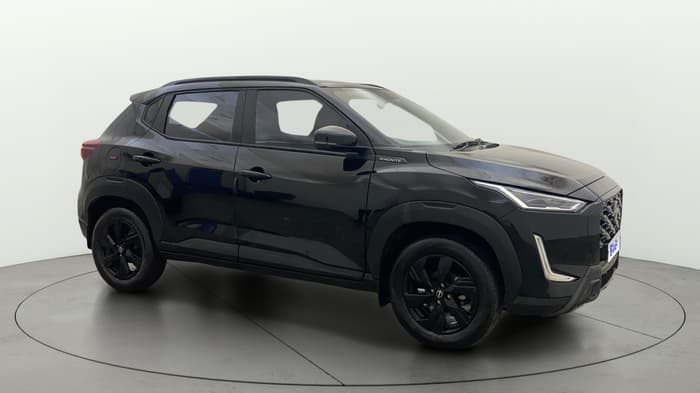 2025 Nissan MAGNITE Kuro Edition 1.0 MT, Petrol, Manual, 11,559 km, Right Front Diagonal
