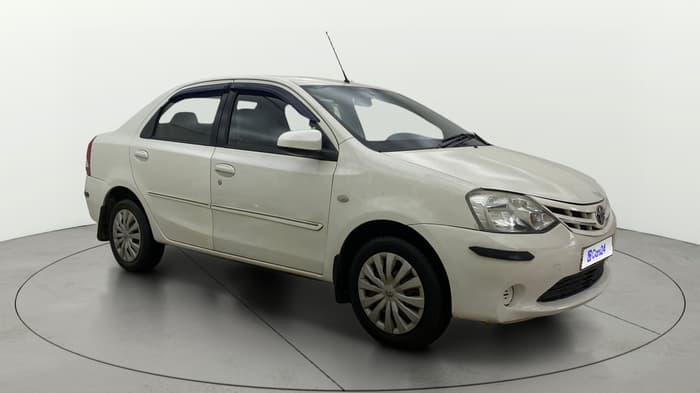 2013 Toyota Etios G, Petrol, Manual, 32,583 km, Right Front Diagonal
