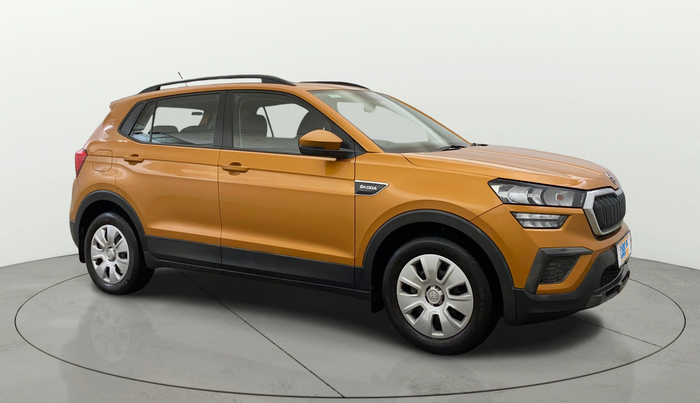 2021 Skoda KUSHAQ ACTIVE 1.0L TSI MT, Petrol, Manual, 53,000 km, Right Front Diagonal