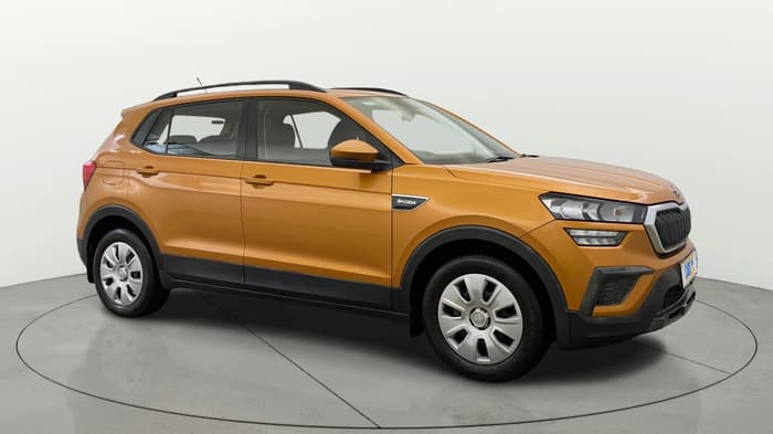 2021 Skoda KUSHAQ ACTIVE 1.0L TSI MT, Petrol, Manual, 53,000 km, Right Front Diagonal