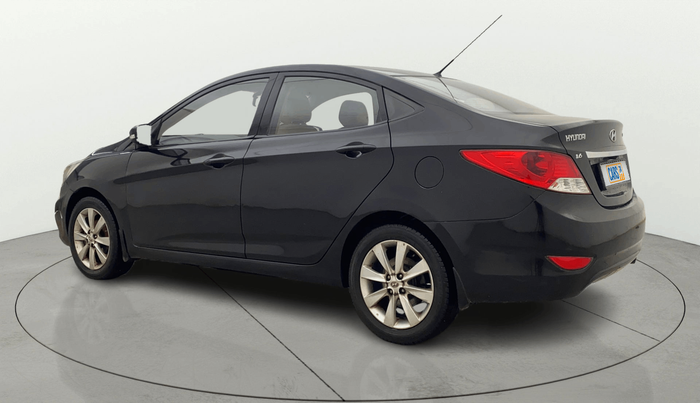 2012 Hyundai Verna FLUIDIC 1.6 VTVT SX, Petrol, Manual, 98,680 km, Left Back Diagonal