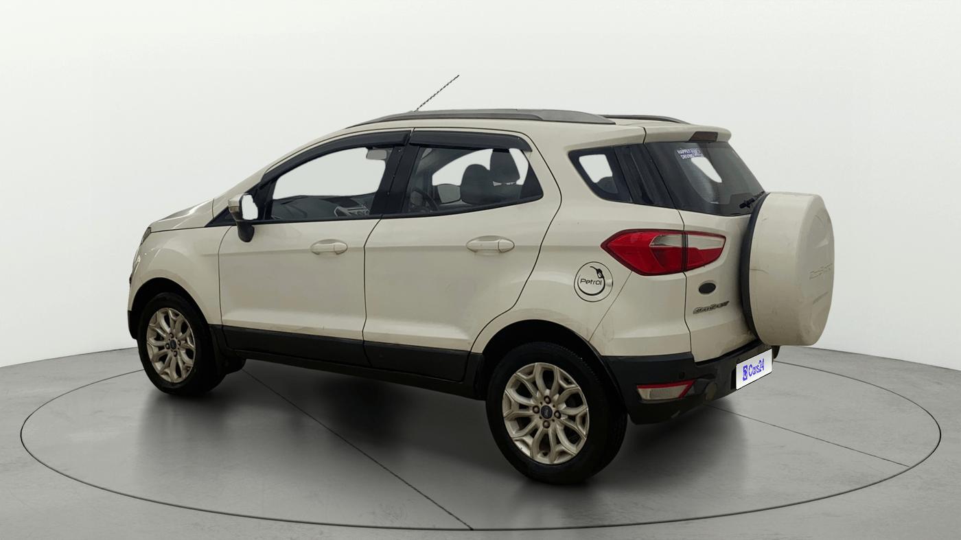2013 Ford Ecosport TITANIUM 1.5L PETROL AT, Petrol, Automatic, 74,387 km, Left Back Diagonal