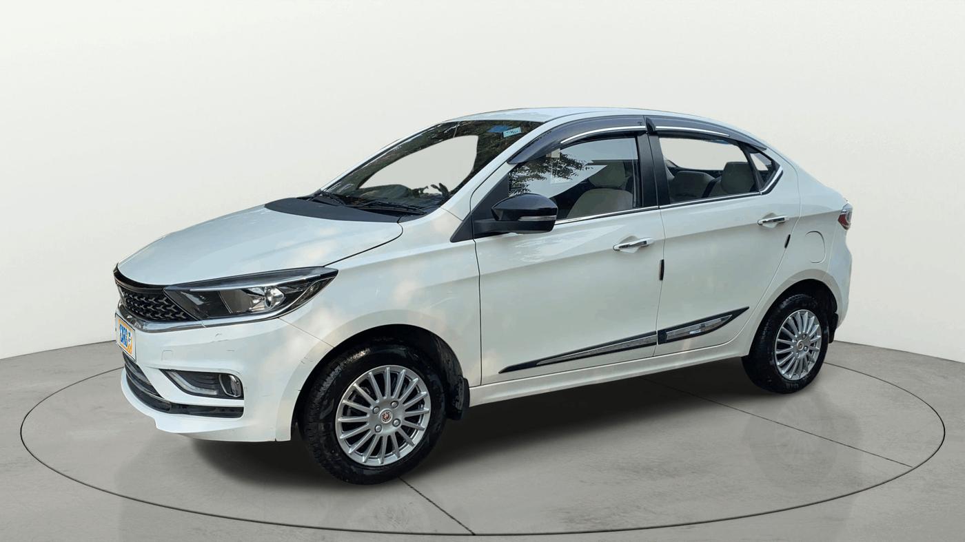 2024 Tata TIGOR XZA Plus iCNG , CNG, Automatic, 14,711 km, Left Front Diagonal
