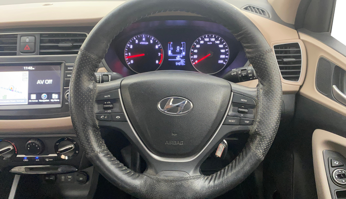 2020 Hyundai Elite i20 SPORTZ PLUS 1.2, Petrol, Manual, 54,072 km, Steering Wheel Close Up