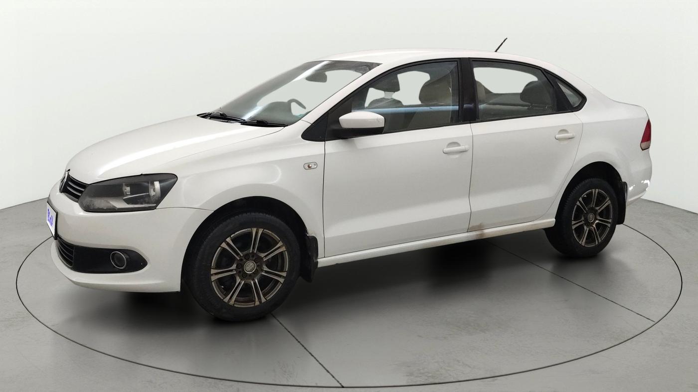 2015 Volkswagen Vento HIGHLINE PETROL AT, Petrol, Automatic, 60,126 km, Left Front Diagonal