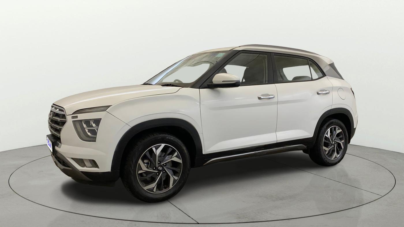 2023 Hyundai Creta SX (O) IVT 1.5 PETROL, Petrol, Automatic, 73,082 km, Left Front Diagonal
