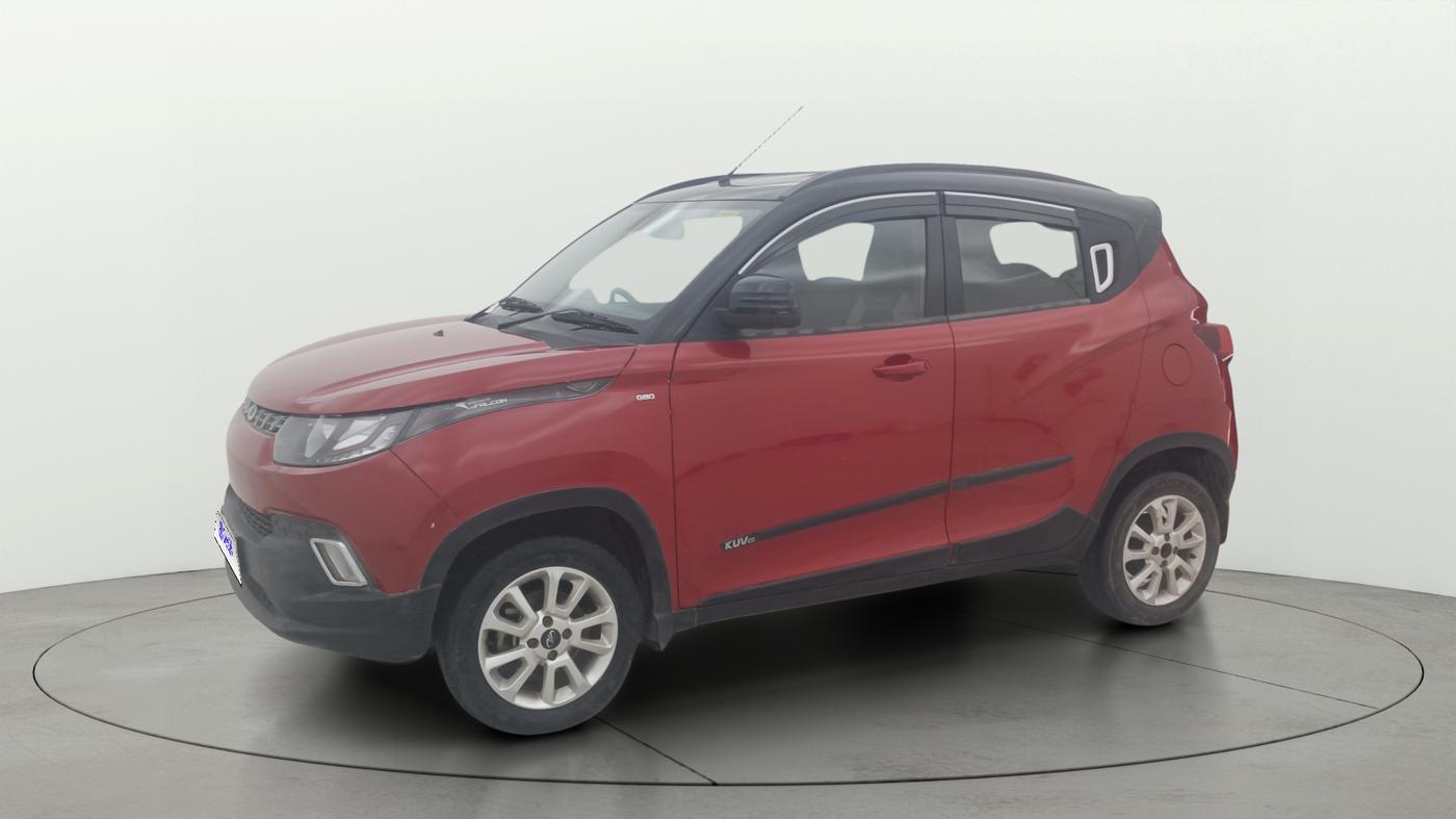 2017 Mahindra Kuv100 K8 6 STR, Petrol, Manual, 30,211 km, Left Front Diagonal