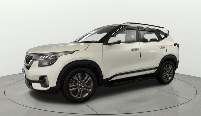 2022 KIA SELTOS HTX IVT 1.5 PETROL, Petrol, Automatic, 68,137 km, Left Front Diagonal