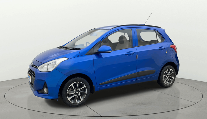 2017 Hyundai Grand i10 SPORTZ (O) AT 1.2 KAPPA VTVT, Petrol, Automatic, 54,807 km, Left Front Diagonal