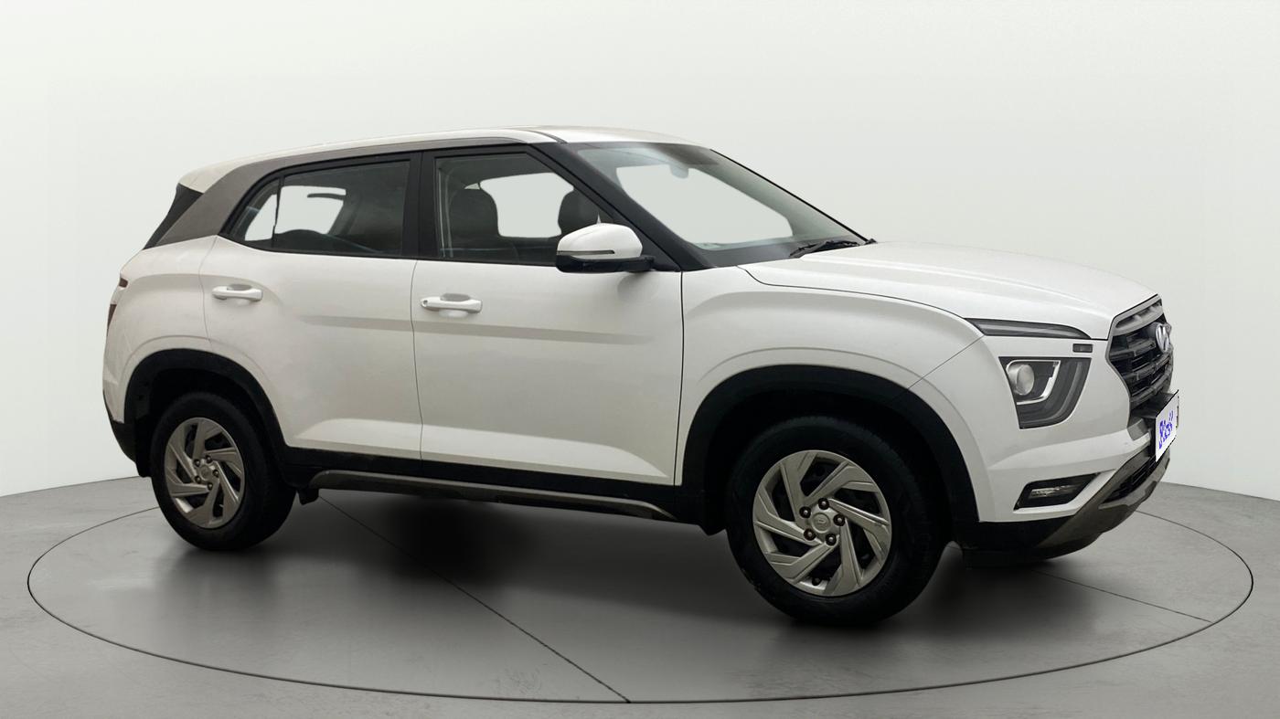 2021 Hyundai Creta EX 1.5 PETROL, Petrol, Manual, 69,659 km, Right Front Diagonal