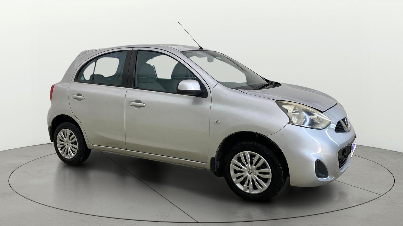 2014 Nissan Micra XL PETROL, Petrol, Manual, 1,05,255 km, Right Front Diagonal