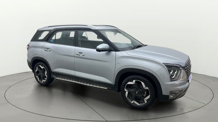 2022 Hyundai ALCAZAR 1.5 SIGNATURE (O) AT 7STR, Diesel, Automatic, 34,814 km, Right Front Diagonal