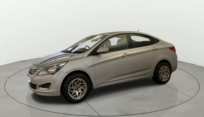 2015 Hyundai Verna FLUIDIC 4S 1.4 VTVT, Petrol, Manual, 48,762 km, Left Front Diagonal