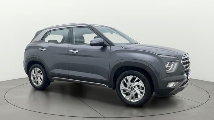 2023 Hyundai Creta SX 1.5 PETROL, Petrol, Manual, 12,831 km, Right Front Diagonal