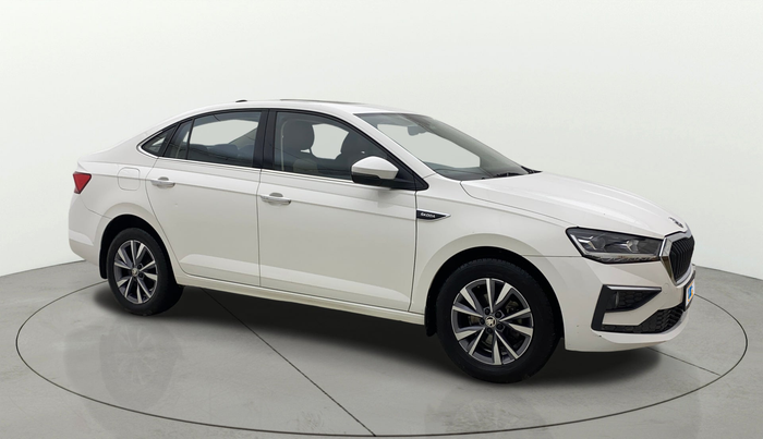 2022 Skoda SLAVIA STYLE 1.0L TSI MT, Petrol, Manual, 46,541 km, Right Front Diagonal